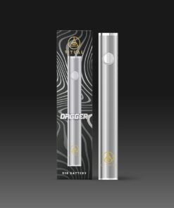 Ritual | Dagger 510 Variable Voltage Pen Battery – Silver