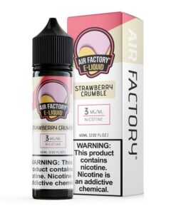Air Factory Strawberry Crumble Vape Juice 60ml
