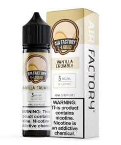 Air Factory Vanilla Crumble 60ml Vape Juice