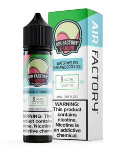 Air Factory Watermelon Strawberry Ice Vape Juice 60ml - 3mg