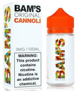 Bam’s Original Cannoli 100ml Vape Juice
