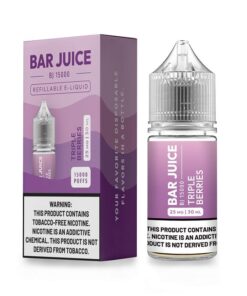 Bar Juice Triple Berries Nic Salt Vape Juice 30ml