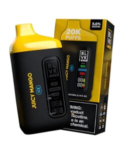 BLVK Bar 20K Disposable Vape  (5%, 20000 Puffs) - Juicy Mango Ice