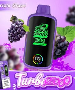 Bounce Turbo 25000 Disposable Vape (5%, 25000 Puffs) - Triple Grape