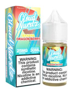 Cloud Nurdz Synthetic Salts Iced Banana Dragon Berry Nic Salt 30ml