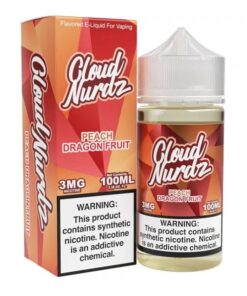 Cloud Nurdz Peach Dragon Fruit TF Vape Juice 100ml