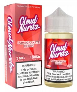 Cloud Nurdz Pomegranate Berry Vape Juice 100ml