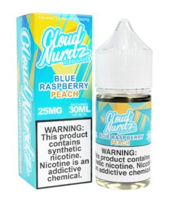 Peach Blue Razz Iced 30ml TF Nic Salt Vape Juice – Cloud Nurdz
