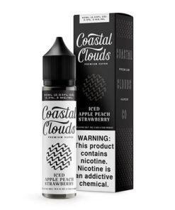 Coastal Clouds Sweets ICED Apple Peach Strawberry 60ml Vape Juice