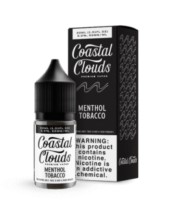 Coastal Clouds Menthol Tobacco Nic Salt Vape Juice 30ml