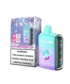 Geek Bar Pulse Frozen Edition Disposable Vape (5%, 15000 Puffs) - Frozen Blackberry Fab