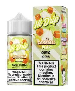 Hi-Drip Caramel Pear Vape Juice 100ml