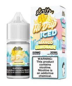 Hi-Drip Mango Lemonade ICED Nic Salt Vape Juice 30ml