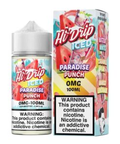 Hi-Drip Paradise Punch ICED Vape Juice 100ml