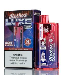 HotBox LUXE 12K Disposable Vape (5%, 12000 Puffs) - Blue Razz Cherry Lime