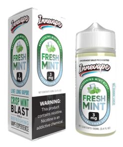 Innevape Fresh Mint Vape Juice 100ml - 0mg