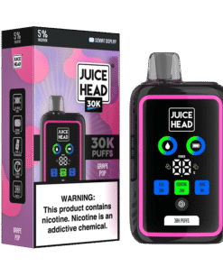 Juice Head 30K Disposable Vape (5%, 30000 Puffs) - Grape Pop