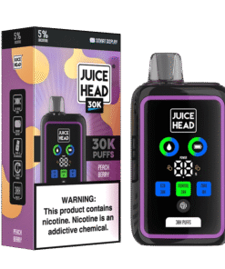 Juice Head 30K Disposable Vape (5%, 30000 Puffs) - Peach Berry