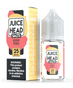 Guava Peach 30ml Nic Salt Vape Juice – Juice Head