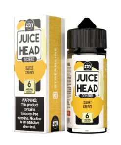 Juice Head Desserts Sweet Cream 100ml ZTN Vape Juice