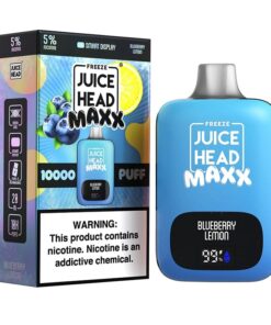 Juice Head Maxx 10000 Disposable Vape  (5%, 10000 Puffs) - Freeze Blueberry Lemon