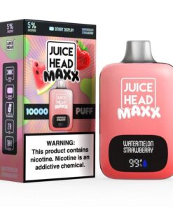Juice Head Maxx 10000 Disposable Vape  (5%, 10000 Puffs) - Watermelon Strawberry