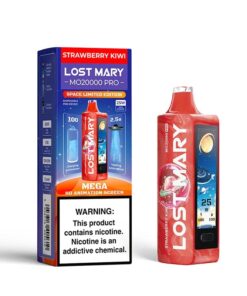 Lost Mary MO20000 Pro Disposable Vape (5%, 20000 Puffs) - Strawberry Kiwi (Space Limited Edition)'