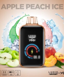 Lucid Boost Disposable Vape (5%, 20123 Puffs) - Apple Peach Ice - Yogi