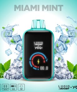 Lucid Boost Disposable Vape (5%, 20123 Puffs) - Miami Mint - Yogi