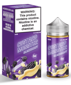Blackberry Custard 100ml Vape Juice – Custard Monster