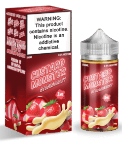 Custard Monster Strawberry Custard 100ml Vape Juice