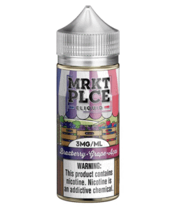 MRKT PLCE Brazzberry Grape Acai 100ml Vape Juice - 6mg