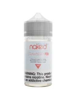 Naked 100 Menthol Strawberry POM 60ml Vape Juice (Previously Brain Freeze)