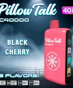Pillow Talk Ice Control IC40000 Disposable Vape (5%, 40000 Puffs) - Black Cherry