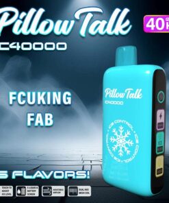 Pillow Talk Ice Control IC40000 Disposable Vape (5%, 40000 Puffs) - Fcuking FAB