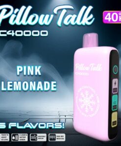 Pillow Talk Ice Control IC40000 Disposable Vape (5%, 40000 Puffs) - Pink Lemonade