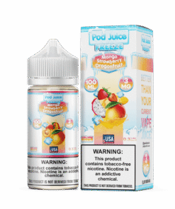 Pod Juice Freeze Mango Strawberry Dragonfruit TF 100ml Vape Juice