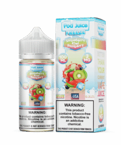 Pod Juice Freeze Strawberry Kiwi Pomberry TF 100ml Vape Juice