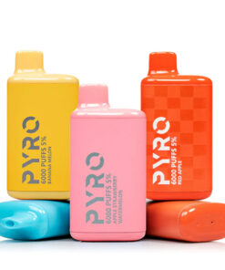 PYRO 6000 Puffs – Pack 5 items