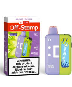 Off-Stamp X-CUBE 25K Disposable Kit (5%, 25000 Puffs) - Rocket Popsicle