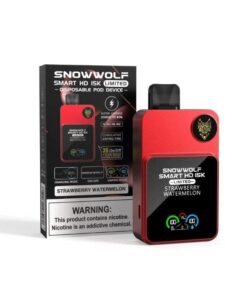 SnowWolf Smart HD 15K Disposable Vape (5%, 15000 Puffs) - Strawberry Watermelon