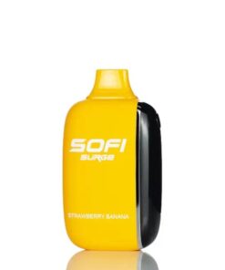 SOFI Surge 25000 Disposable Vape  (0%& 5%, 25000 Puffs) - 0% / Strawberry Banana