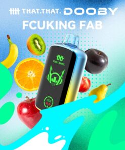 THATTHAT Dooby 18000 Disposable  Vape (5%, 18000 Puffs) - Fcuking FAB