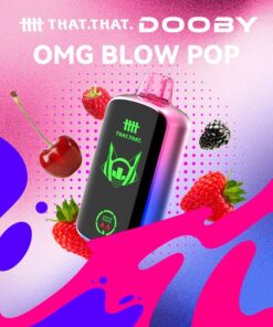 THATTHAT Dooby 18000 Disposable  Vape (5%, 18000 Puffs) - OMG Blow Pop