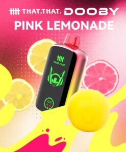 THATTHAT Dooby 18000 Disposable  Vape (5%, 18000 Puffs) - Pink Lemonade
