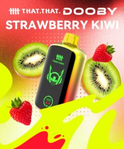 THATTHAT Dooby 18000 Disposable  Vape (5%, 18000 Puffs) - Strawberry Kiwi