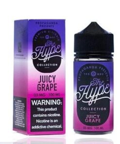 The Hype Juicy Grape 100ml Vape Juice