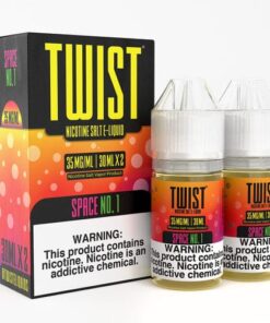 Space No.1 2x 30ml Nic Salt Vape Juice – Twist E-Liquids - 50MG