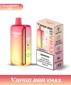 VAPGO BAR Vmax Disposable Vape  (5%, 12000 Puffs) - Strawberry Ice