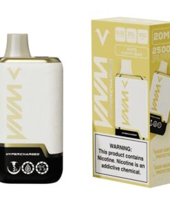 VNM Hypercharged VM25000 Disposable Vape  (5%, 25000 Puffs) - White Gummy Bear
